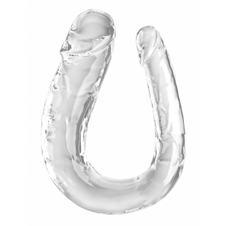 Cumpără Dildo realist Pipedream King Cock Clear TPE Dildo realist Pipedream King Cock Clear TPE