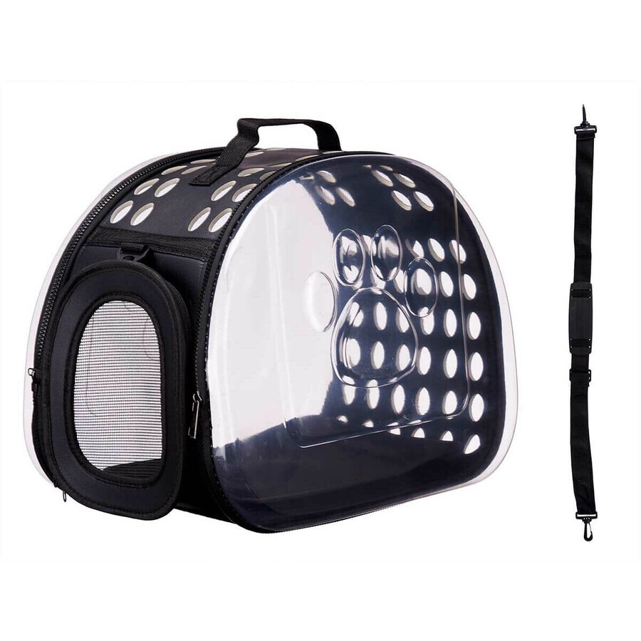Cage de Transport Mascow 226 Noir Plastique 43 x 20 x 33 cm (4 Unités)