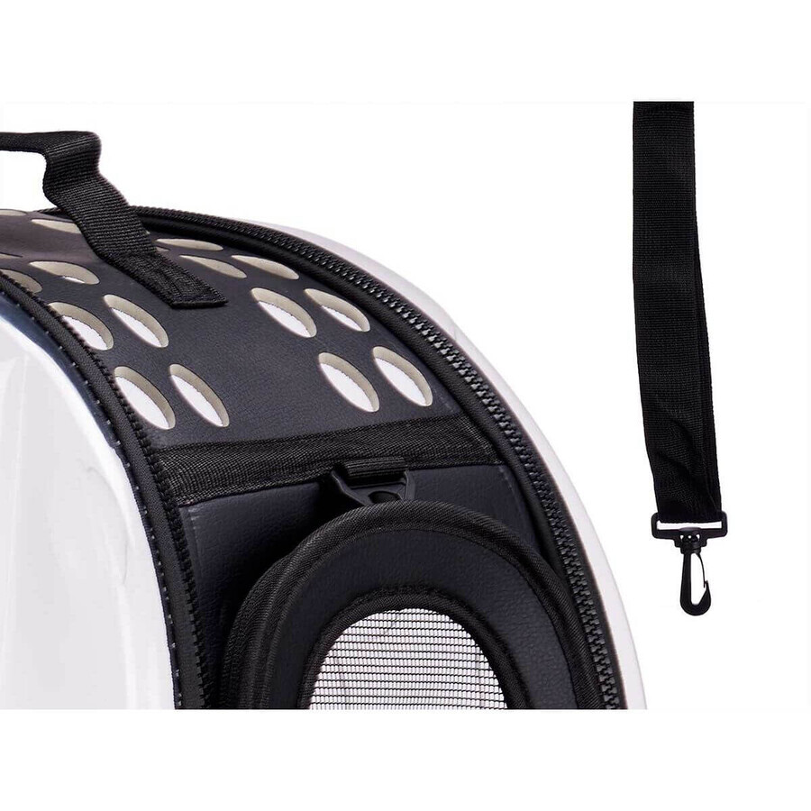 Cage de Transport Mascow 226 Noir Plastique 43 x 20 x 33 cm (4 Unités)