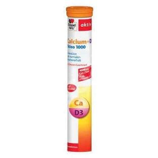 Calcio Vitamina D3 Osteo 1000, 15 comprimidos, Doppelherz