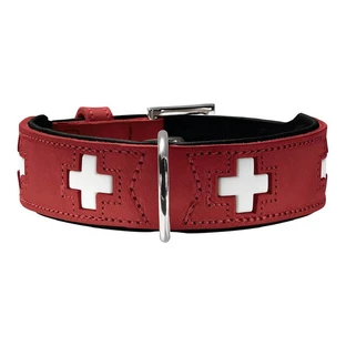 Collar para perro Hunter Swiss Rojo/Negro (47-54 cm)