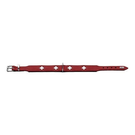Collar para perro Hunter Swiss Rojo/Negro (47-54 cm)