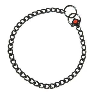 Collar de perro Hs Sprenger Negro 2,5 mm Eslabones Cortos (50 cm)