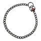 Collar de perro Hs Sprenger Negro 2,5 mm Eslabones Cortos (50 cm)