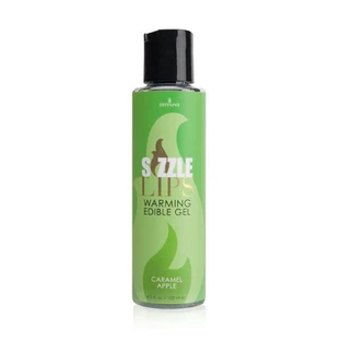Sizzle Lips Karamell Apfel Erwärmung essbare Gel 125 ml Sensuva 7310 125 ml