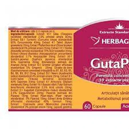 Gutaprim, 60 Kapseln, Herbagetica