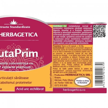Gutaprim, 60 Kapseln, Herbagetica