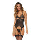Set de lenjerie intimă Ren&#233; Rof&#233; Negru (M/L)
