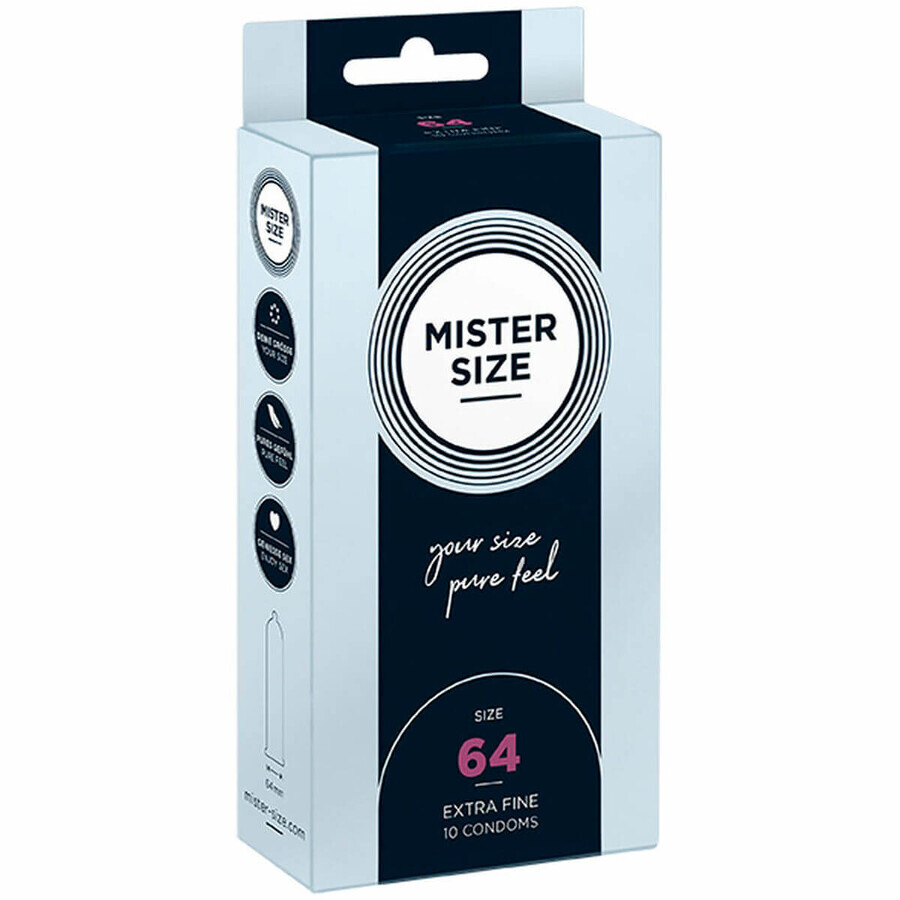 Winkel op Mister Size condooms Ø 6,4 cm (10 stuks) Mister Size condooms Ø 6,4 cm (10 stuks)