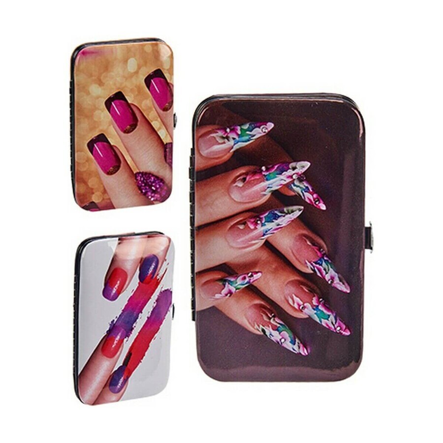 Manicure Set Plastic Nails (12 Units) Manicure Set Plastic Nails (12 Units)