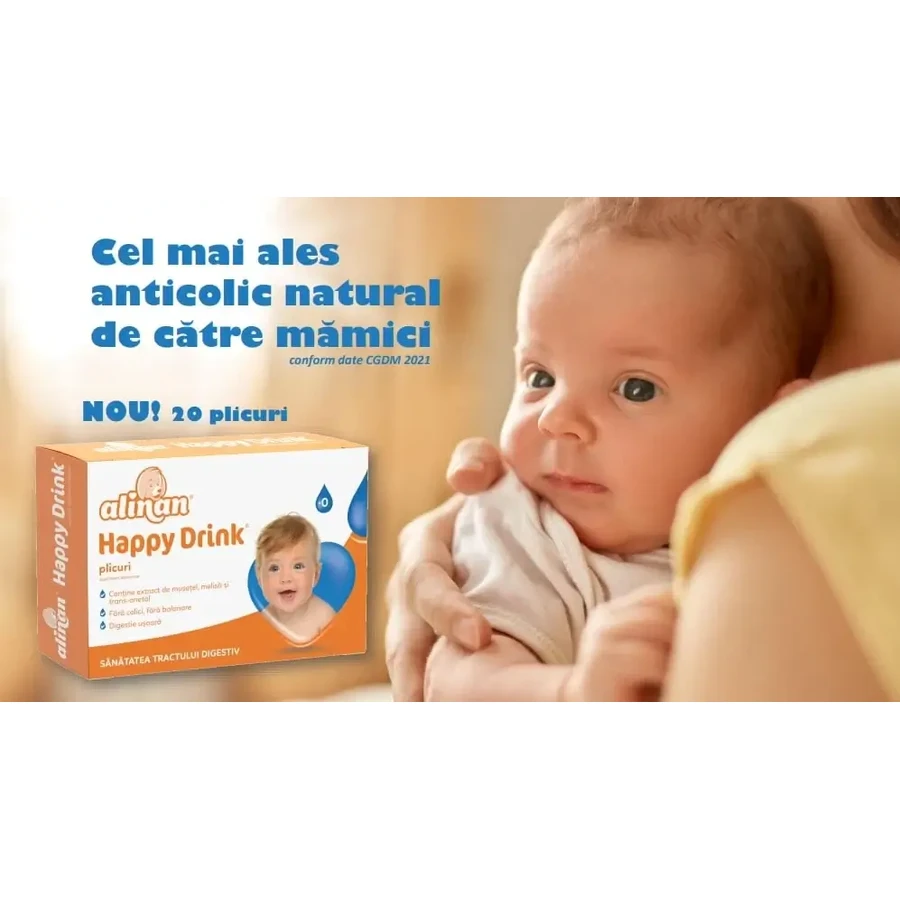 Happy Drink Alinan, 20 Sachets, Fiterman Pharma