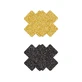 Nipple shield NS Novelties Black Multicolour Golden