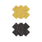 Nipple shield NS Novelties Black Multicolour Golden