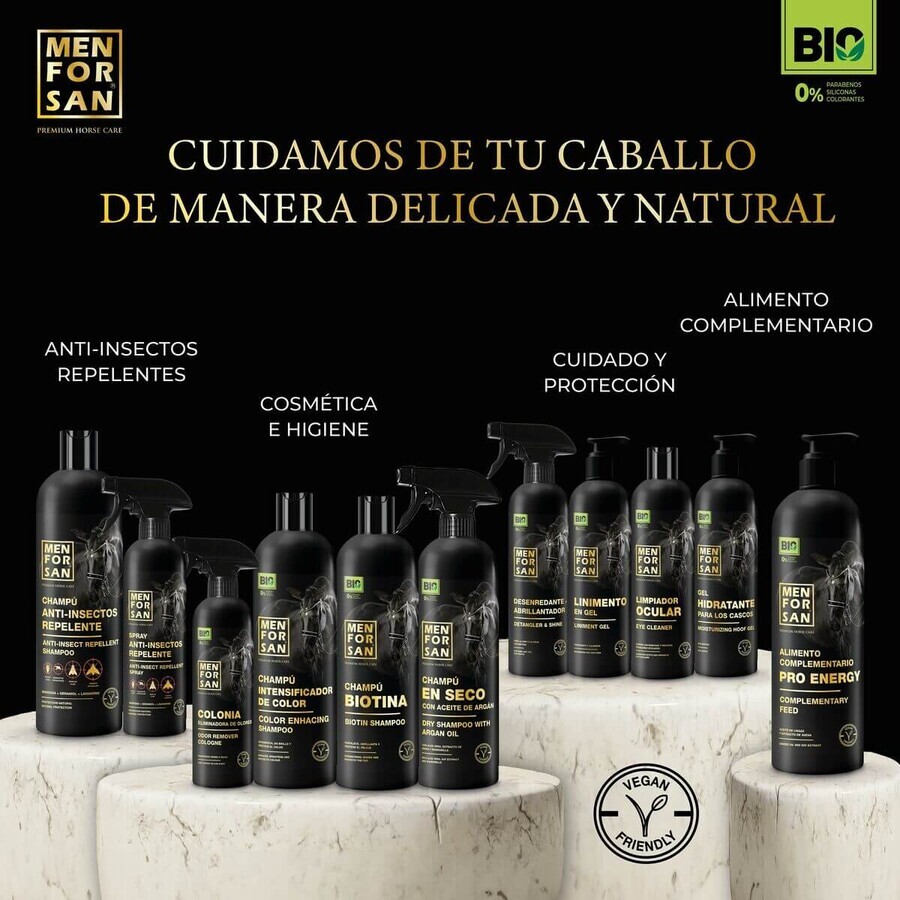 Paarden Shampoo Menforsan herbal 1 L Insectenafweermiddel Paarden Shampoo Menforsan herbal 1 L Insectenafweermiddel