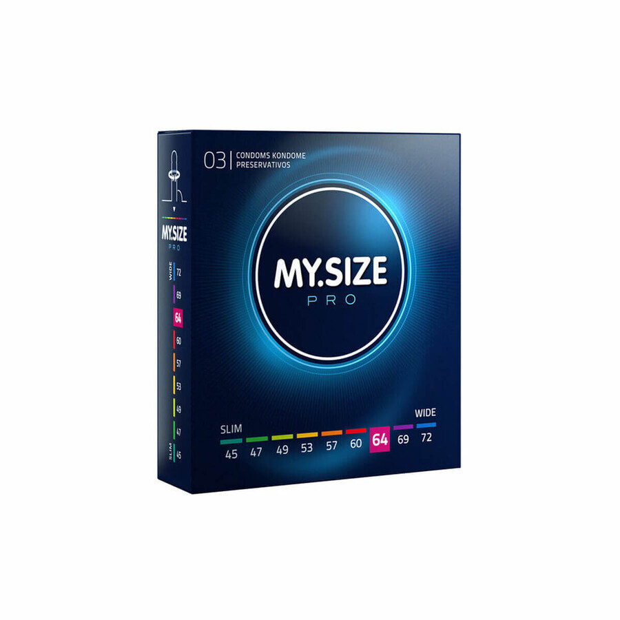 Cumpără Prezervative My Size Pro 3 unități Prezervative My Size Pro 3 unități