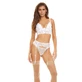 Conjunto de ropa interior Bombshell Boudoir Blanco (L)