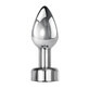 Anal plug Gender X ROCKIN&#39; Silver
