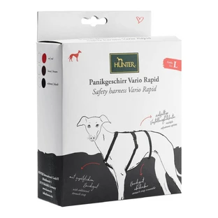 Hondentuigje Hunter Safety VR 64-100 cm Rood L M/L