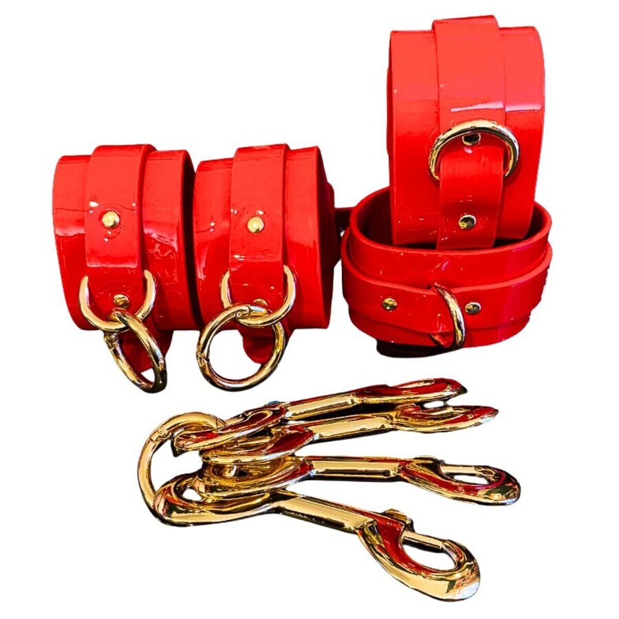 Manschetten Kinky Diva Rot