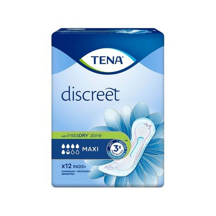Boutique Compresses pour Incontinence Lady Maxi Tena (12 uds) Compresses pour Incontinence Lady Maxi Tena (12 uds)