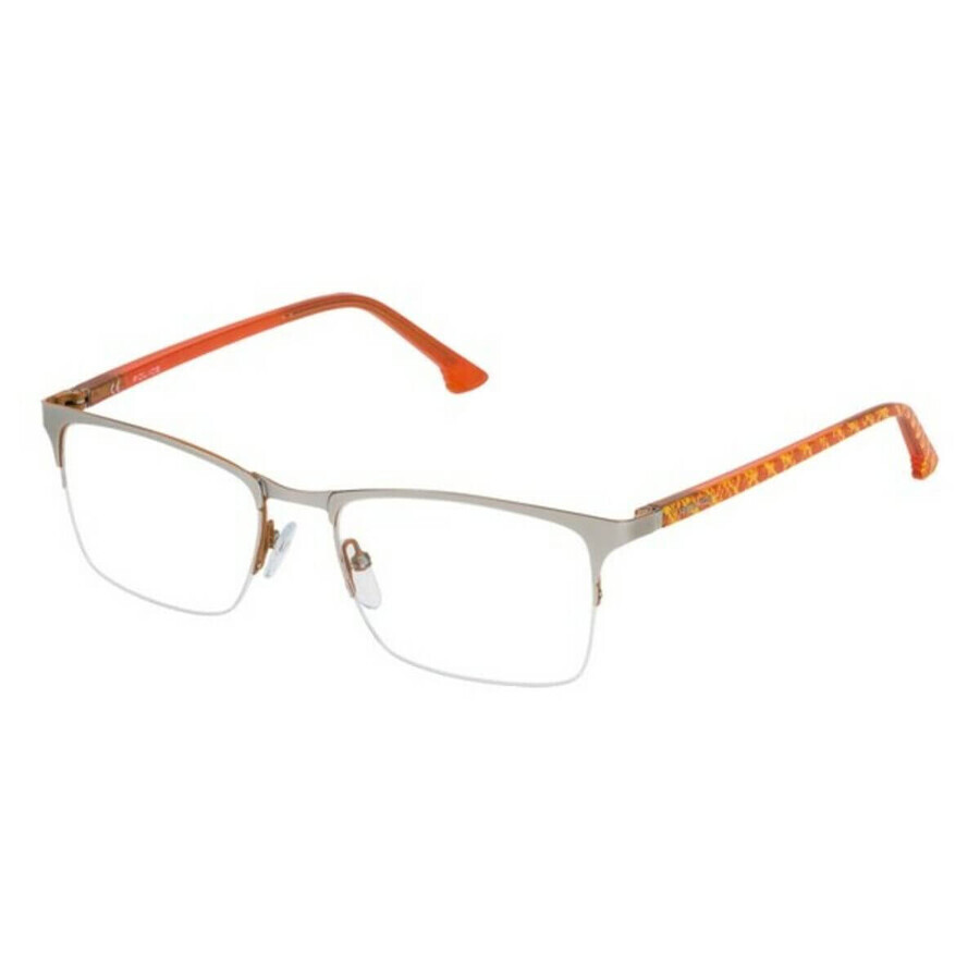 Montatura per Occhiali Uomo Police VPL397540S34 Grigio ø 54 mm