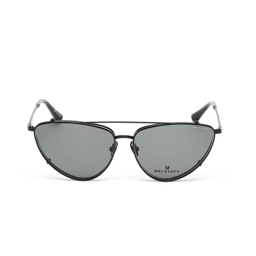 Ramă de Ochelari + Ochelari de Soare Belstaff DELMERE-SHINY-NEGRO-W ø 57 mm Clip On