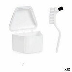 Set pour Dentiers Berilo 37589 Blanc polypropylène (12 Unités) Set pour Dentiers Berilo 37589 Blanc polypropylène (12 Unités)