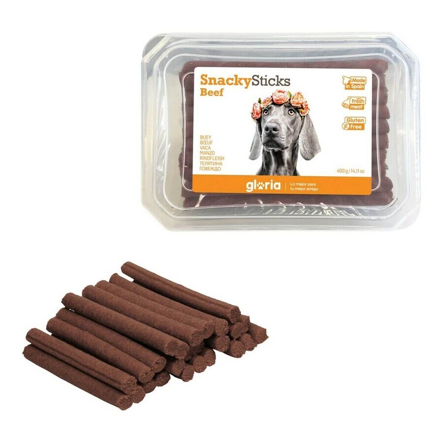 Shop Hundesnack Gloria Snackys Sticks Ochs Stäbe (800 g) Hundesnack Gloria Snackys Sticks Ochs Stäbe (800 g)