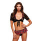Erotic Costume Teacher&#39;s Pet School Girl Red M/L