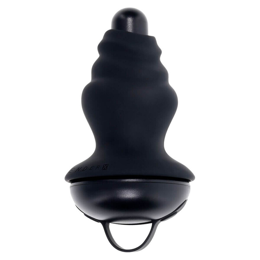 Vibrerende Butt Plug Evolved Gender X Zwart