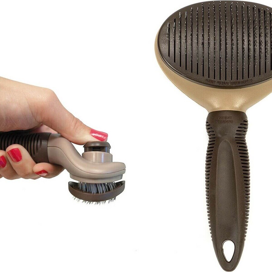 Backcombing brush Gloria Self-cleaning Backcombing brush Gloria Self-cleaning