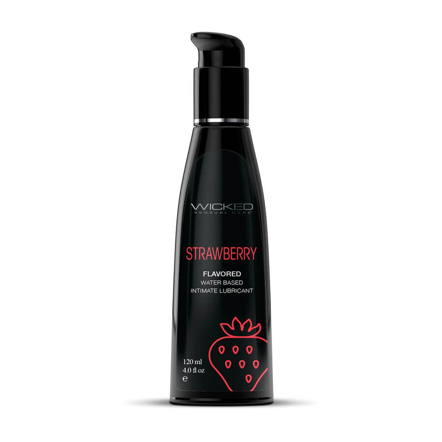 Glijmiddel Wicked Sensual Care Aardbei 120 ml