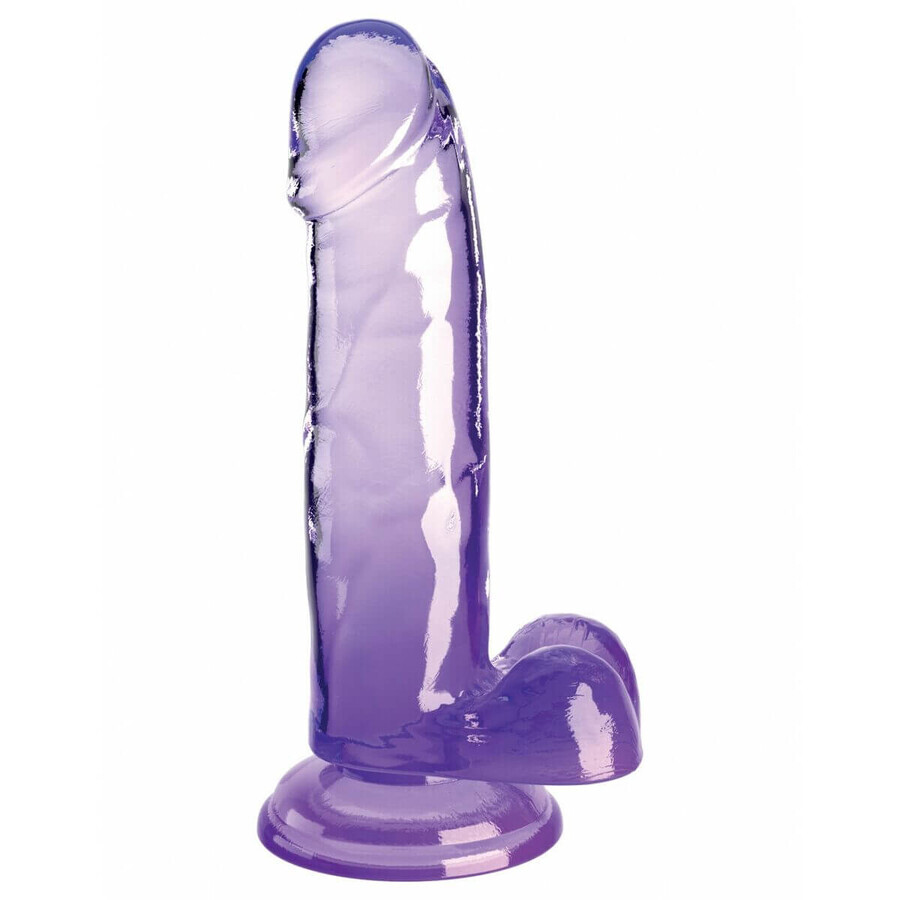 Pipedream King Cock Clear TPE Dildo