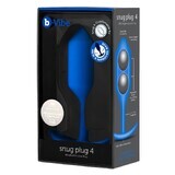 Dop anal B-Vibe 4 Blue Navy Blue