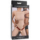 Kinky Pinky Cuffs met Tethers Sportsheets Saffraan Rug
