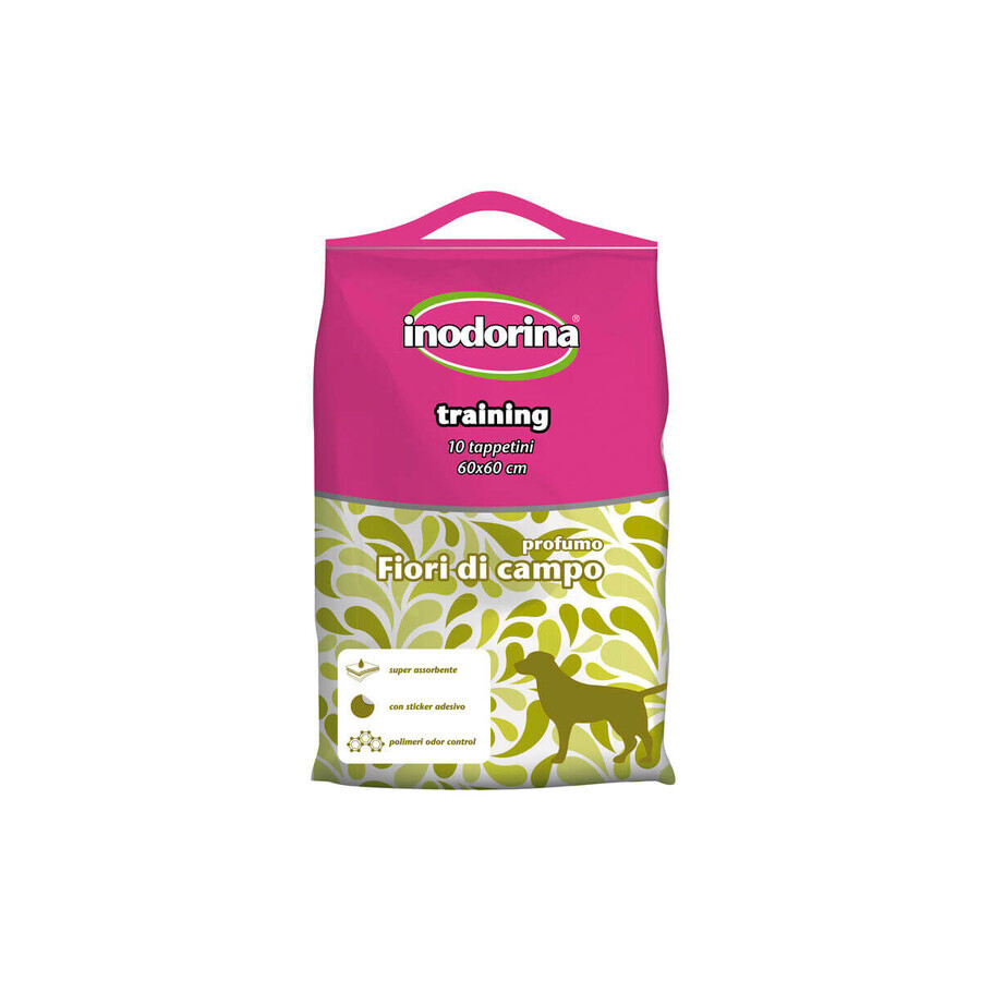 Winkel op Zindelijkheidstraining-pads voor honden Inodorina WILD FLOWER 60 x 60 cm (10 Stuks) Zindelijkheidstraining-pads voor honden Inodorina WILD FLOWER 60 x 60 cm (10 Stuks)