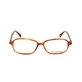 Monture de Lunettes Unisexe Ermenegildo Zegna VZ3501-0711 Marron Ø 52 mm