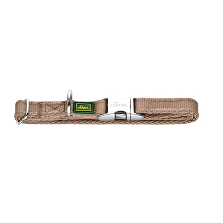 Hondenhalsband Hunter Inari Beige M 30-45 cm