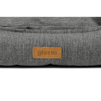 Dog Bed Gloria Grey 70 x 60 cm