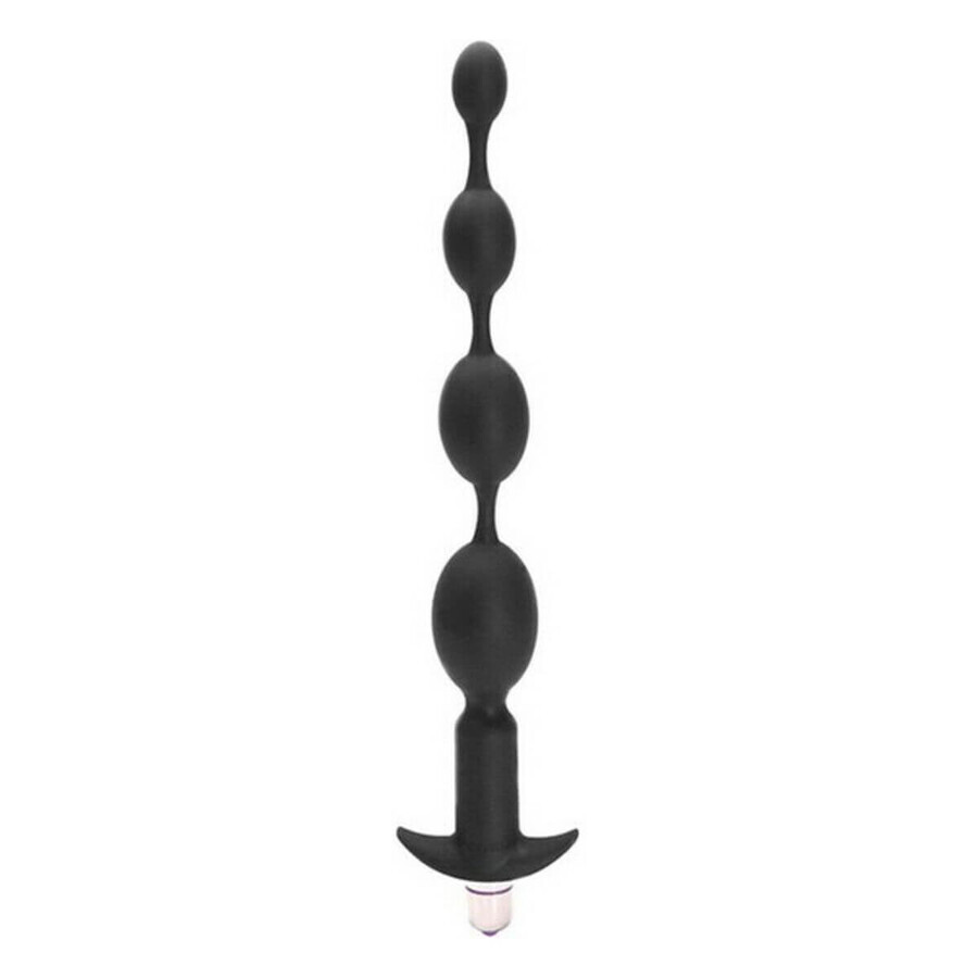 Anal Beads Tantus Vibratore Nero Silicone Silicone/ABS