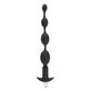 Anal Beads Tantus Vibratore Nero Silicone Silicone/ABS