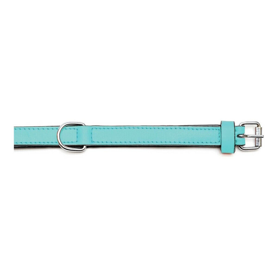 Hundehalsband Gloria Polsterung Turquoise 30 cm (30 x 1,5 cm) Hundehalsband Gloria Polsterung Turquoise 30 cm (30 x 1,5 cm)