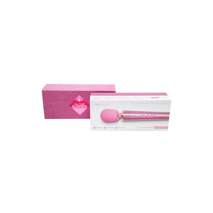 Boutique Vibrateur Le Wand All That Glimmers Set Pink Vibrateur Le Wand All That Glimmers Set Pink