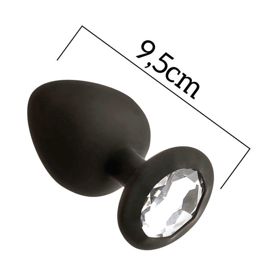 Plug anal Attraction Mai Pleasure Toys Noir