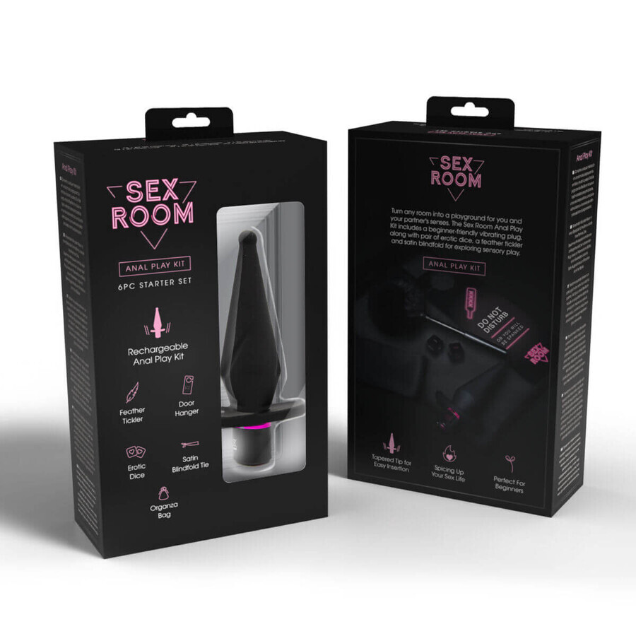 Prostată Massager Dream Toys Sex Room Negru