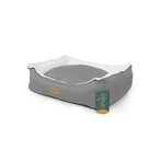 Lit pour chien Gloria Gris 70 x 60 cm Lit pour chien Gloria Gris 70 x 60 cm