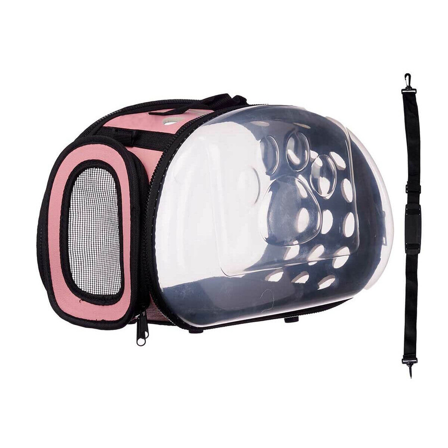 Transportor Mascow 225 Negru Roz Plastic 37 x 17 x 22 cm (6 Unități)