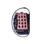 Transportor Mascow 225 Negru Roz Plastic 37 x 17 x 22 cm (6 Unități)