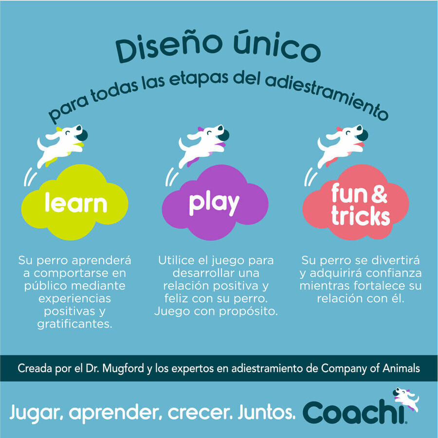Giocattolo da allenamento Coachi TUGGI HIDE Azzurro Giocattolo da allenamento Coachi TUGGI HIDE Azzurro