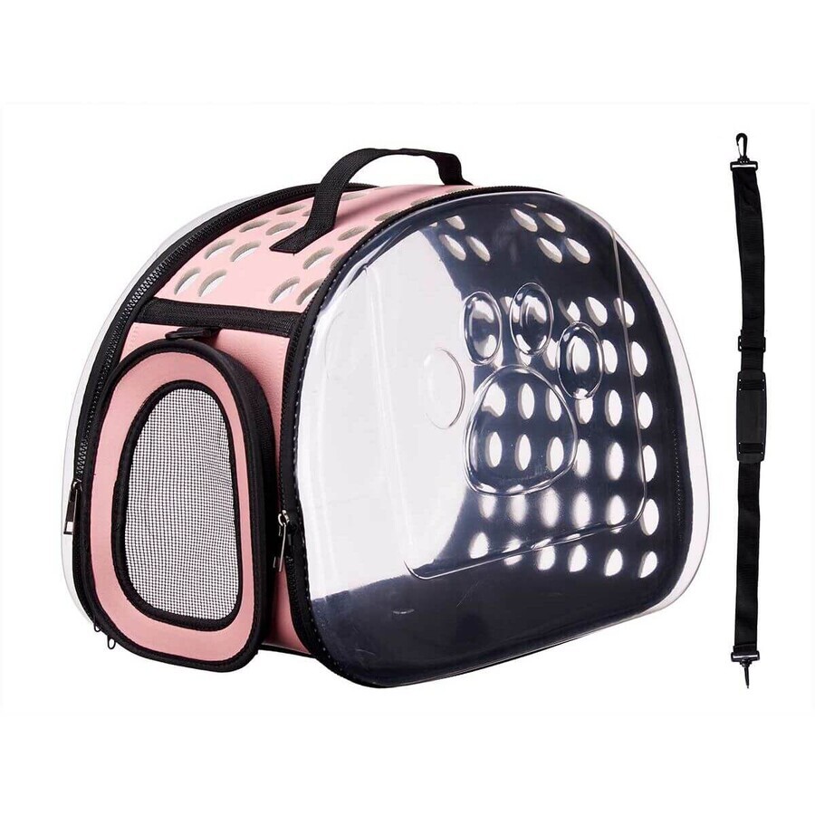 Cage de Transport Mascow 228 Rose Plastique 43 x 20 x 33 cm (4 Unités)